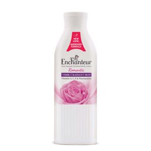 Enchanteur Romantic Satin Smooth Perfumed Lotion with Vitamin A, C, E & Niacinamide
